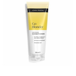 John Frieda Go Blonder Après-shampoing Éclaircissant Progressif pour Cheveux Blonds - Soin Hydratant et Nourrissant 250 ml