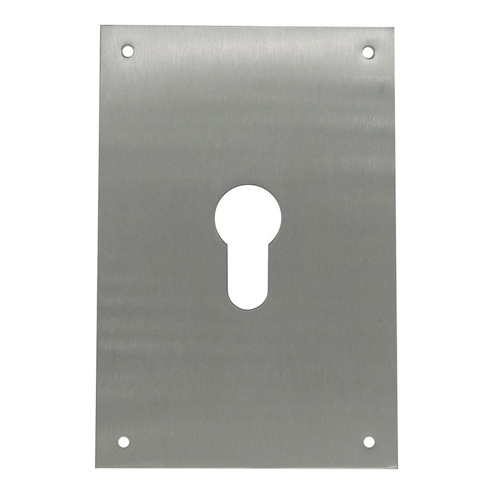 Micel Plaque bocallave modèle PLP13 en acier inoxydable, 80 x 120 mm Micel Plaque bocallave modèle PLP13 en acier inoxydable, 80 x 120 mm