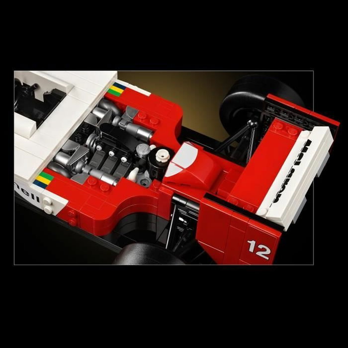 LEGO Icons McLaren MP4/4 et Ayrton Senna, Set de construction de voiture de course pour adultes 10330 LEGO Icons McLaren MP4/4 et Ayrton Senna, Set de construction de voiture de course pour adultes 10330