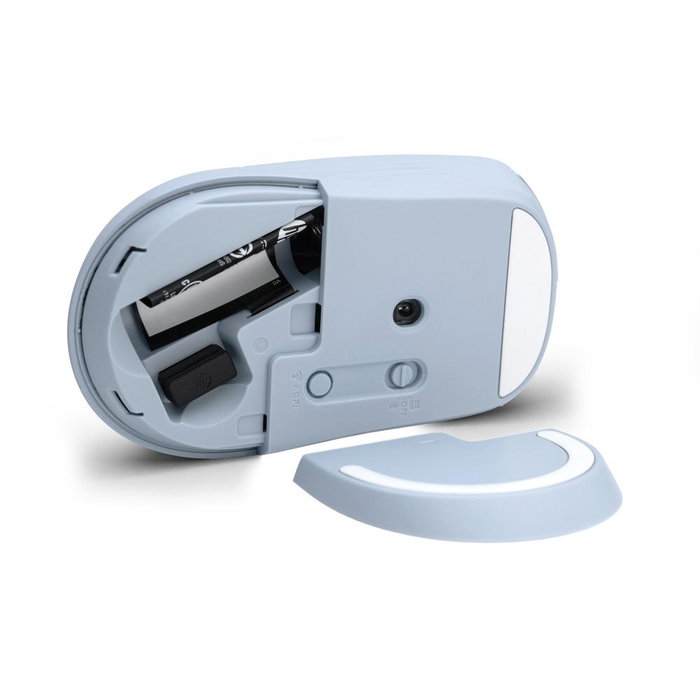 HP Souris sans fil 400 Dual Bluetooth 2.4GHz 6000 DPI 5 boutons bleu