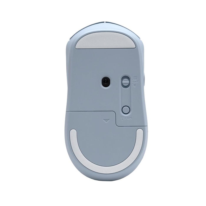 HP Souris sans fil 400 Dual Bluetooth 2.4GHz 6000 DPI 5 boutons bleu