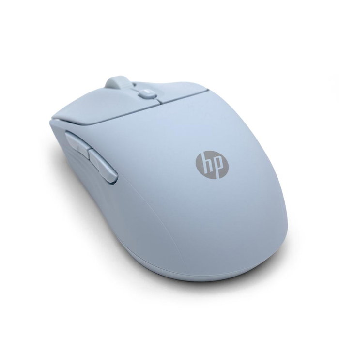 HP Souris sans fil 400 Dual Bluetooth 2.4GHz 6000 DPI 5 boutons bleu