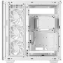 Deepcool CH780 Boîtier PC Grande Tour Blanc, Format E-ATX, Sans Alimentation, Avec Panneaux Verre Trempé Latéral et Façade, USB Type-C, 1 Ventilateur 420mm A-RGB