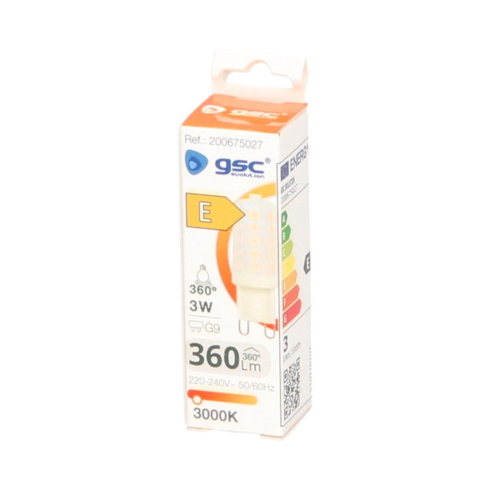 GSC Evolution Ampoule LED SMD 3W G9 3000K