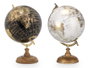 Giftdecor Globe Terrestre 20 cm Assortis Doré Bois Plastique Fer (Set de 6)