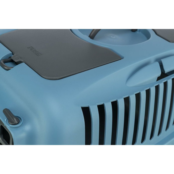 Trixie Box de transport Capri 2 - Gris foncé / Bleu