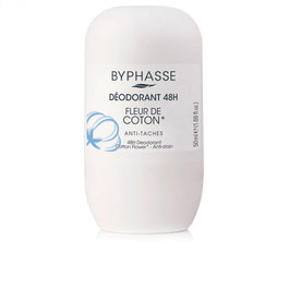 Byphasse Déodorant Roll-On 24H Fleur de Coton 50 ml