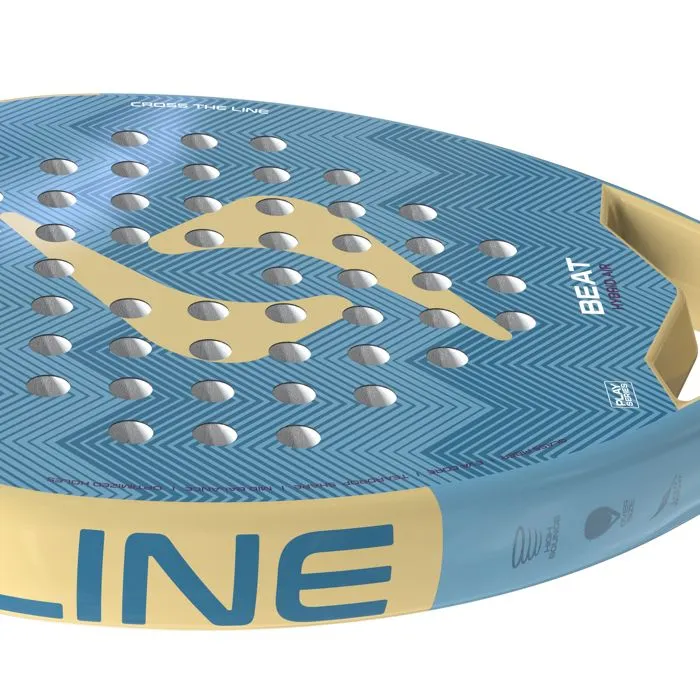 Siux Raquette de Padel Beat Hybrid Air 2026 Adulte Multicolore Fibre de Verre Débutant Légère 340-360g