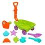 Colorbaby Set de jouets de plage avec chariot de 40 cm et 9 accessoires