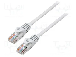 Lanberg Câble réseau latiguillo Cat. 5e UTP 0,25 m gris