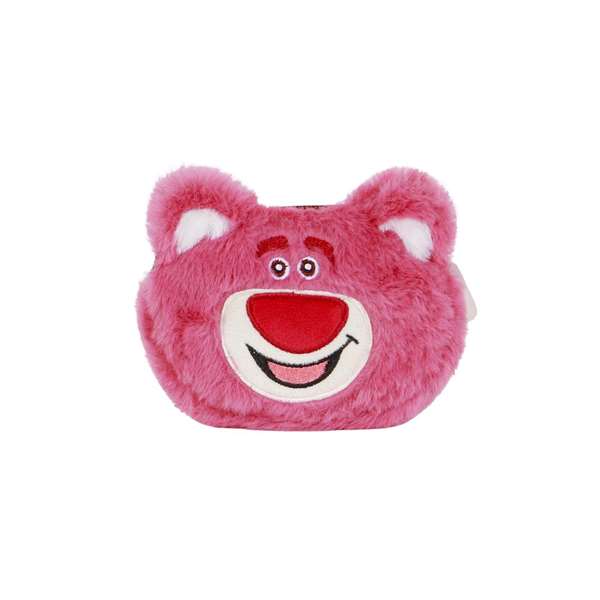 Karactermania Monedero Pill Plush Strawberr - Porte-monnaie peluche Lotso fraise, fermeture éclair, polyester, 5x12x9 cm Karactermania Monedero Pill Plush Strawberr - Porte-monnaie peluche Lotso fraise, fermeture éclair, polyester, 5x12x9 cm