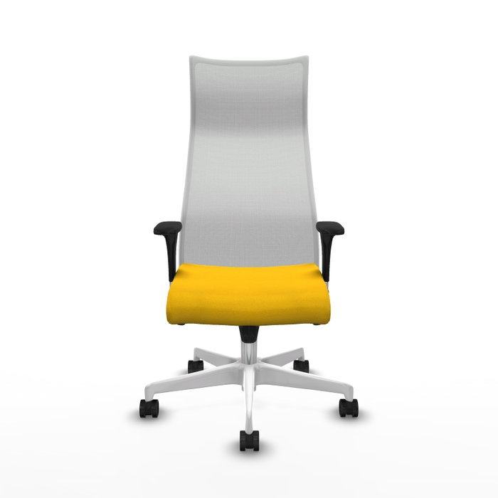 Piqueras y Crespo Chaise de Bureau Albacete XL Jaune et Blanc Piqueras y Crespo Chaise de Bureau Albacete XL Jaune et Blanc