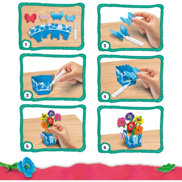 Lisciani Giochi Coffret créatif Kids Art Créations Florales - Fleurs parfumées
