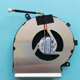 CoreParts Ventilateur de refroidissement pour CPU pour ordinateurs portables MSI GE62, GL62, GE72, GL72, GP62, GP72, PE60, PE70