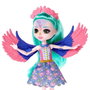 Mattel Enchantimals City Tails - Poupee Filia Finch avec son oiseau Tropic et un bébé perroquet, figurine pour enfant +4 ans