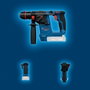 Bosch GBH 18V-18 X Perforateur sans fil 18V avec batterie 2Ah