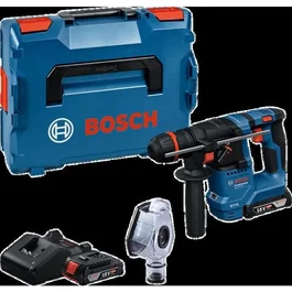 Bosch GBH 18V-18 X Perforateur sans fil 18V 2Ah avec KickBack Control et mandrin ONECHUCK pour béton, bois et métal