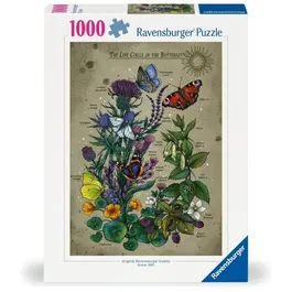 Ravensburger - Puzzle 1000 Pièces - Le Cercle de Vie du Papillon - à partir de 14 ans