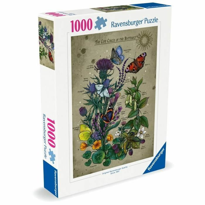 Ravensburger Puzzle Le Cercle de Vie du Papillon - 1000 pièces Ravensburger Puzzle Le Cercle de Vie du Papillon - 1000 pièces