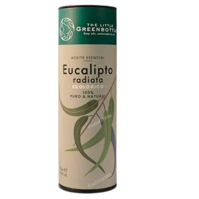 THE LITTLE GREEN BOTTLE Huile Essentielle Eucalyptus Radiata Bio - 15 ml THE LITTLE GREEN BOTTLE Huile Essentielle Eucalyptus Radiata Bio - 15 ml