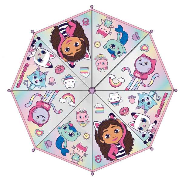 Parapluie Gabby's Dollhouse Rose 45 cm Parapluie Gabby's Dollhouse Rose 45 cm