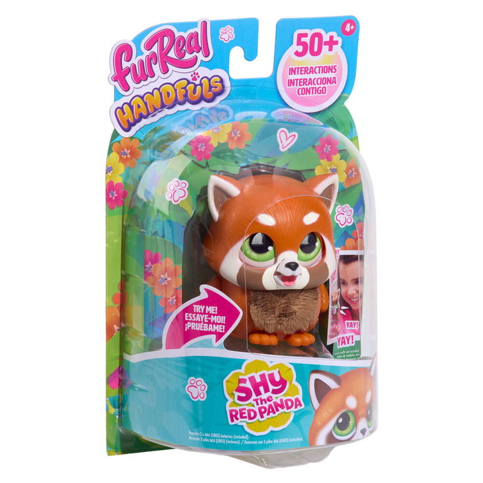 JUST PLAY Jouet interactif Peluche Bébé Panda Roux FurReal Handfuls avec plus de 50 interactions, Enfant 4 ans et plus JUST PLAY Jouet interactif Peluche Bébé Panda Roux FurReal Handfuls avec plus de 50 interactions, Enfant 4 ans et plus