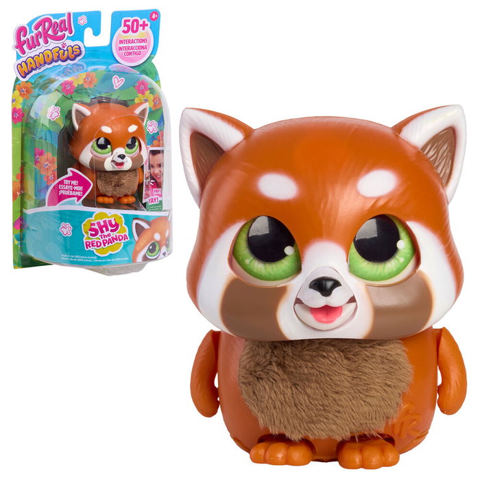 JUST PLAY Jouet interactif Peluche Bébé Panda Roux FurReal Handfuls avec plus de 50 interactions, Enfant 4 ans et plus JUST PLAY Jouet interactif Peluche Bébé Panda Roux FurReal Handfuls avec plus de 50 interactions, Enfant 4 ans et plus