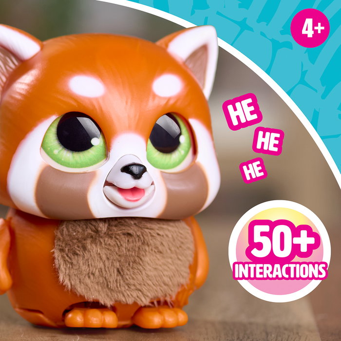 JUST PLAY FurReal Handfuls Shy le Panda Roux interactif JUST PLAY FurReal Handfuls Shy le Panda Roux interactif