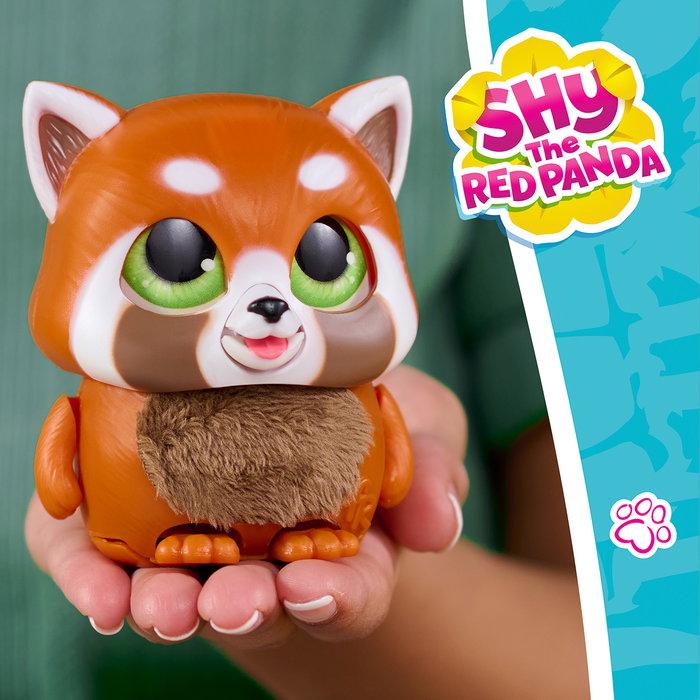 JUST PLAY FurReal Handfuls Shy le Panda Roux interactif JUST PLAY FurReal Handfuls Shy le Panda Roux interactif