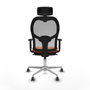Piqueras y Crespo Chaise de Bureau 1D086G2 Orange