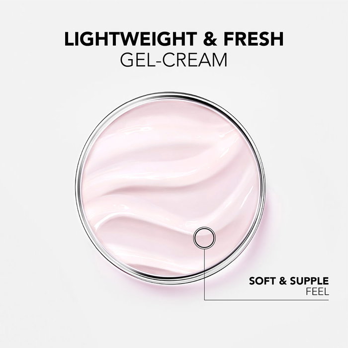 LIERAC Glow Fresh Gel-Crème Raffraîchissant Illuminant 50 ml - Luminosité, Hydratation - 97% d'Origine Naturelle - Pour Peaux Normales à Mixtes