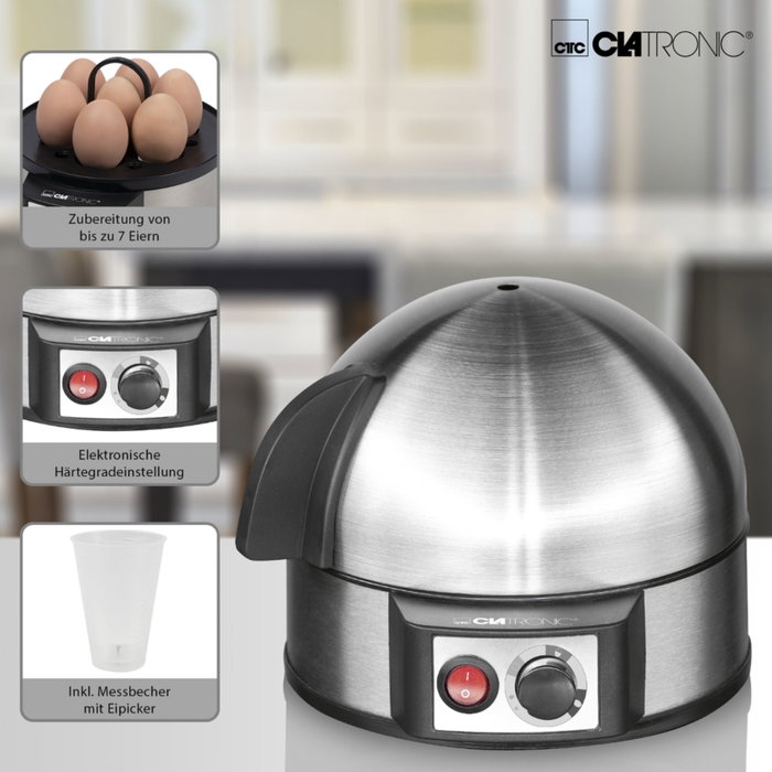 Clatronic EK 3321 inox Egg Boiler Clatronic EK 3321 inox Egg Boiler