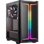 Be Quiet! Boîtier PC Gamer ATX Pure Base 501 DX BGW76 Noir - Éclairage ARGB, 3 Ventilateurs 140 mm PWM, USB Type-C, Panneau Verre, Watercooling 360 mm