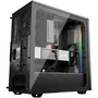 Be Quiet! Boîtier PC Gamer ATX Pure Base 501 DX BGW76 Noir - Éclairage ARGB, 3 Ventilateurs 140 mm PWM, USB Type-C, Panneau Verre, Watercooling 360 mm