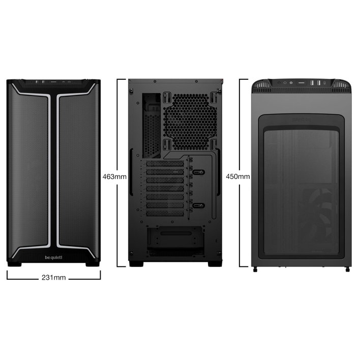 be quiet! Pure Base 501 DX BGW76 Black be quiet! Pure Base 501 DX BGW76 Black
