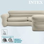 Intex Canapé gonflable d'angle 257x203x76 cm avec PVC, à partir de 36 mois