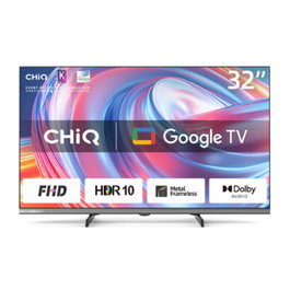Chiq TV LED 32 pouces Full HD L32FM9V Google TV Smart TV HDR10 HDMI USB