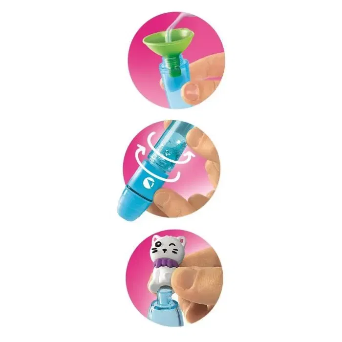 Clementoni Crée tes fluos Sweet Pets - Coffret créatif pour enfants avec 2 surligneurs à assembler, encres colorées et décorations animaux Clementoni Crée tes fluos Sweet Pets - Coffret créatif pour enfants avec 2 surligneurs à assembler, encres colorées et décorations animaux