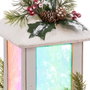 BigBuy Home Lanterne Bois 18 x 18 x 42 cm
