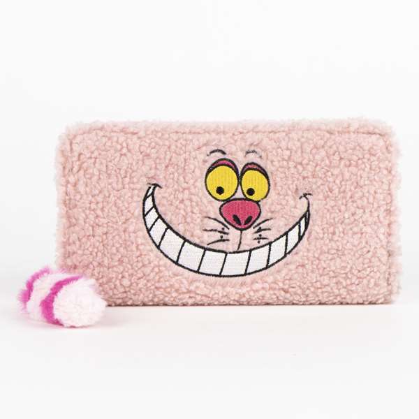 Cerdá Porte-monnaie Disney Alice en imitation laine - Rose - Référence Cartera borreguillo disney alicia
