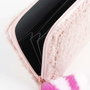 Cerdá Porte-monnaie Disney Alice en imitation laine - Rose - Référence Cartera borreguillo disney alicia
