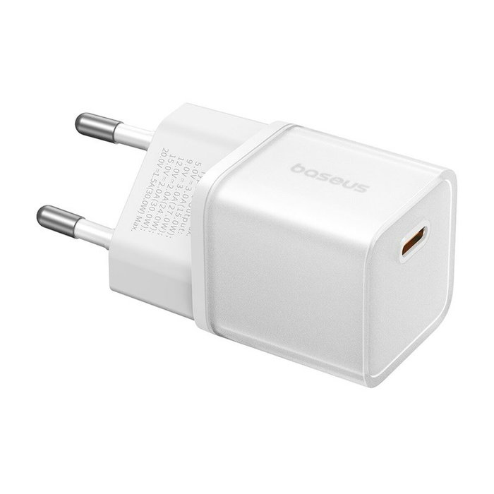 Baseus Chargeur mural P10162504213-00 Blanc 30 W Baseus Chargeur mural P10162504213-00 Blanc 30 W