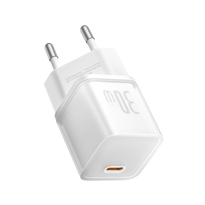 Baseus Chargeur mural P10162504213-00 Blanc 30 W Baseus Chargeur mural P10162504213-00 Blanc 30 W