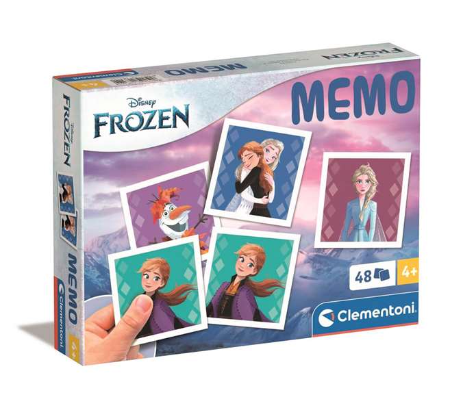 Clementoni Memo Pocket Disney Frozen 18314 Jeu de mémoire 48 pièces dès 4 ans Clementoni Memo Pocket Disney Frozen 18314 Jeu de mémoire 48 pièces dès 4 ans