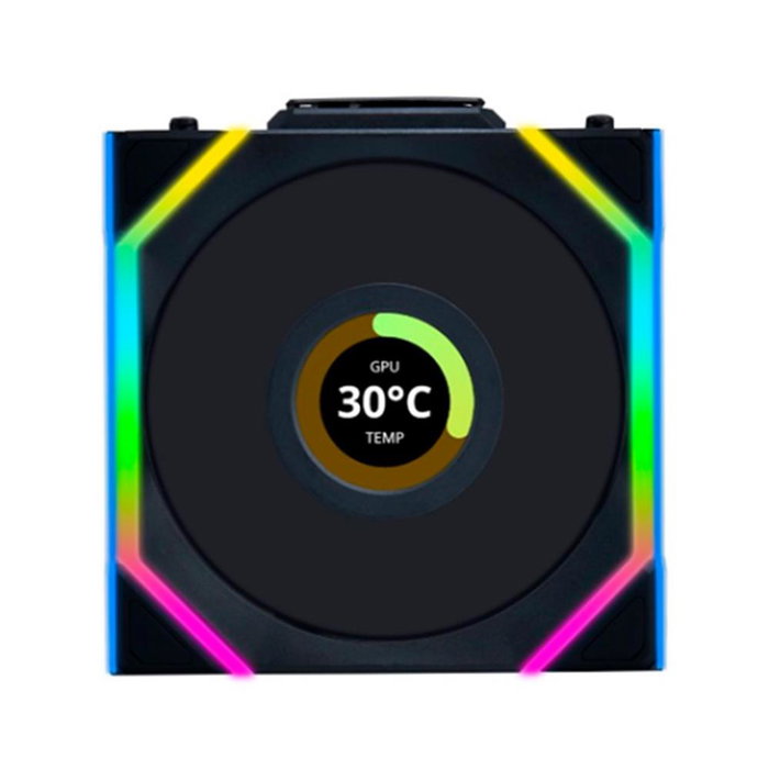 Lian Li G99.12SL1W3B.00 Pack 3 ventilateurs de boîtier UNI FAN SL120 120mm Noir PWM