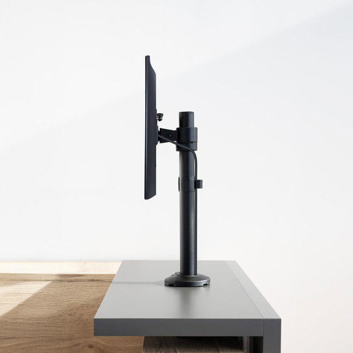 Tooq DB1131TN-B Support de table pour moniteur 17-32 pouces Noir avec gestion des câbles VESA 75x100