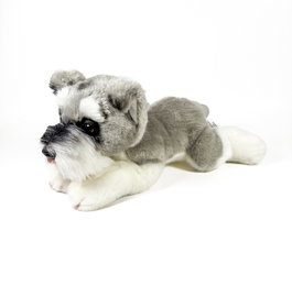 Deqube Peluche Schnauzer Tumbado 25 cm – Licence Bocalan