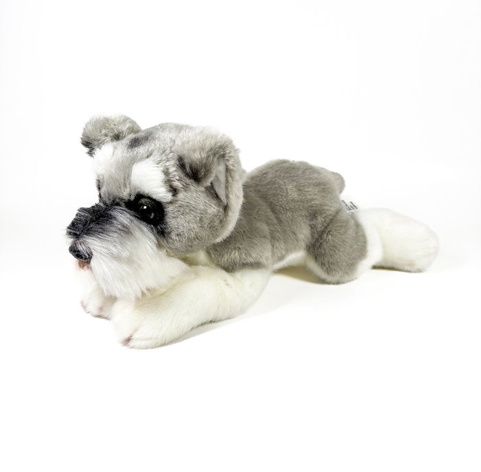 Deqube Peluche Schnauzer Tumbado 25 cm 939D00288 avec Licence Bocalan - Version Espagnol Deqube Peluche Schnauzer Tumbado 25 cm 939D00288 avec Licence Bocalan - Version Espagnol