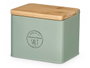 Kinvara Salière avec couvercle en bambou vert menthe 14 x 11 x 11 cm (Set de 12)