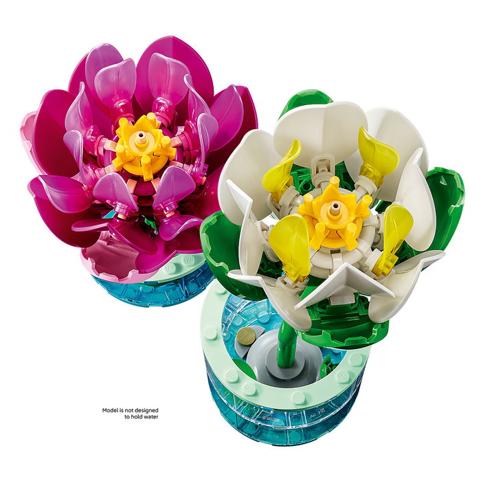 LEGO Botanicals 11511 Les Nénuphars - Set de Fleurs Artificielles LEGO Botanicals 11511 Les Nénuphars - Set de Fleurs Artificielles